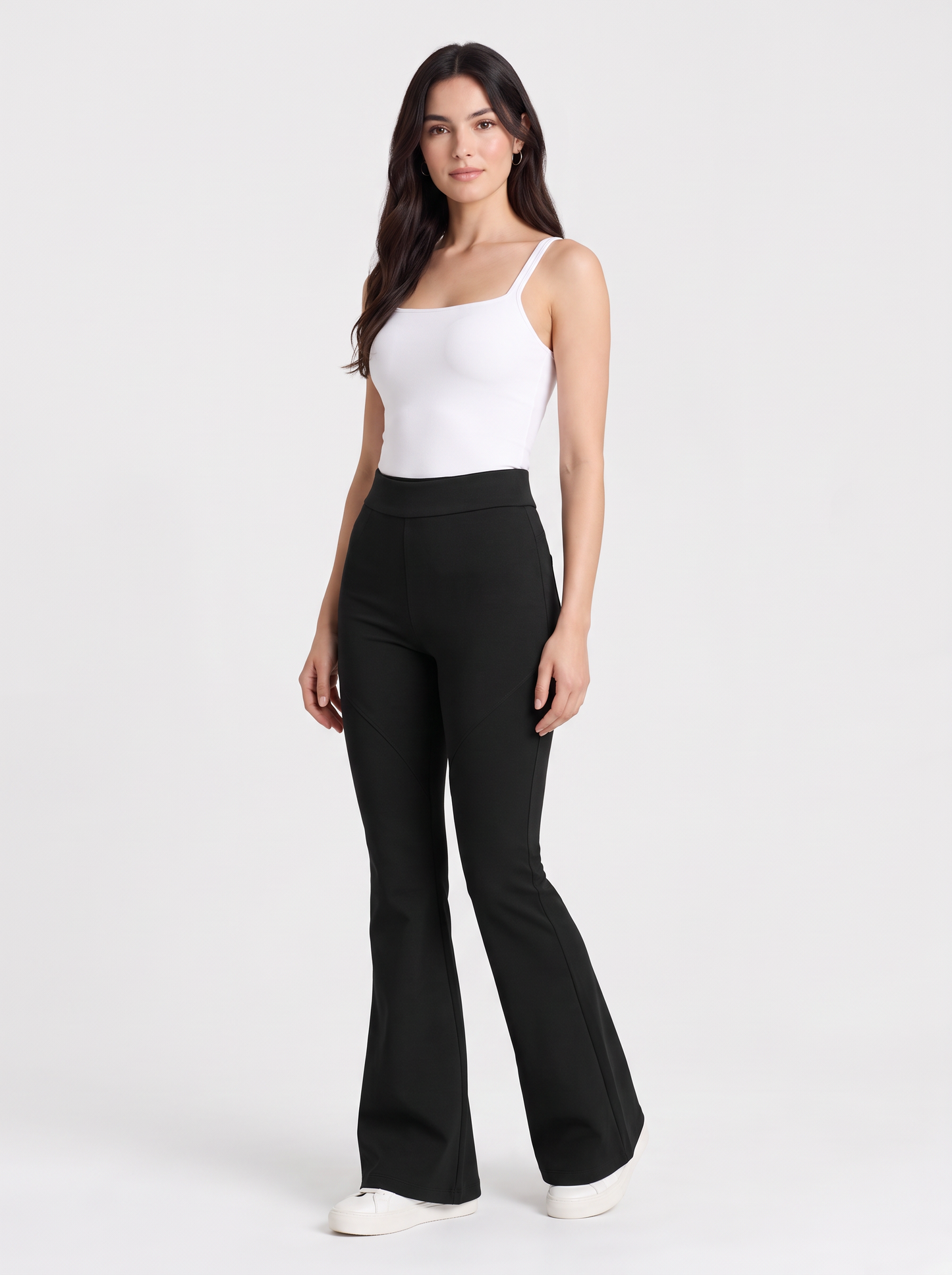 Women’s Bootcut Work Trousers — Black