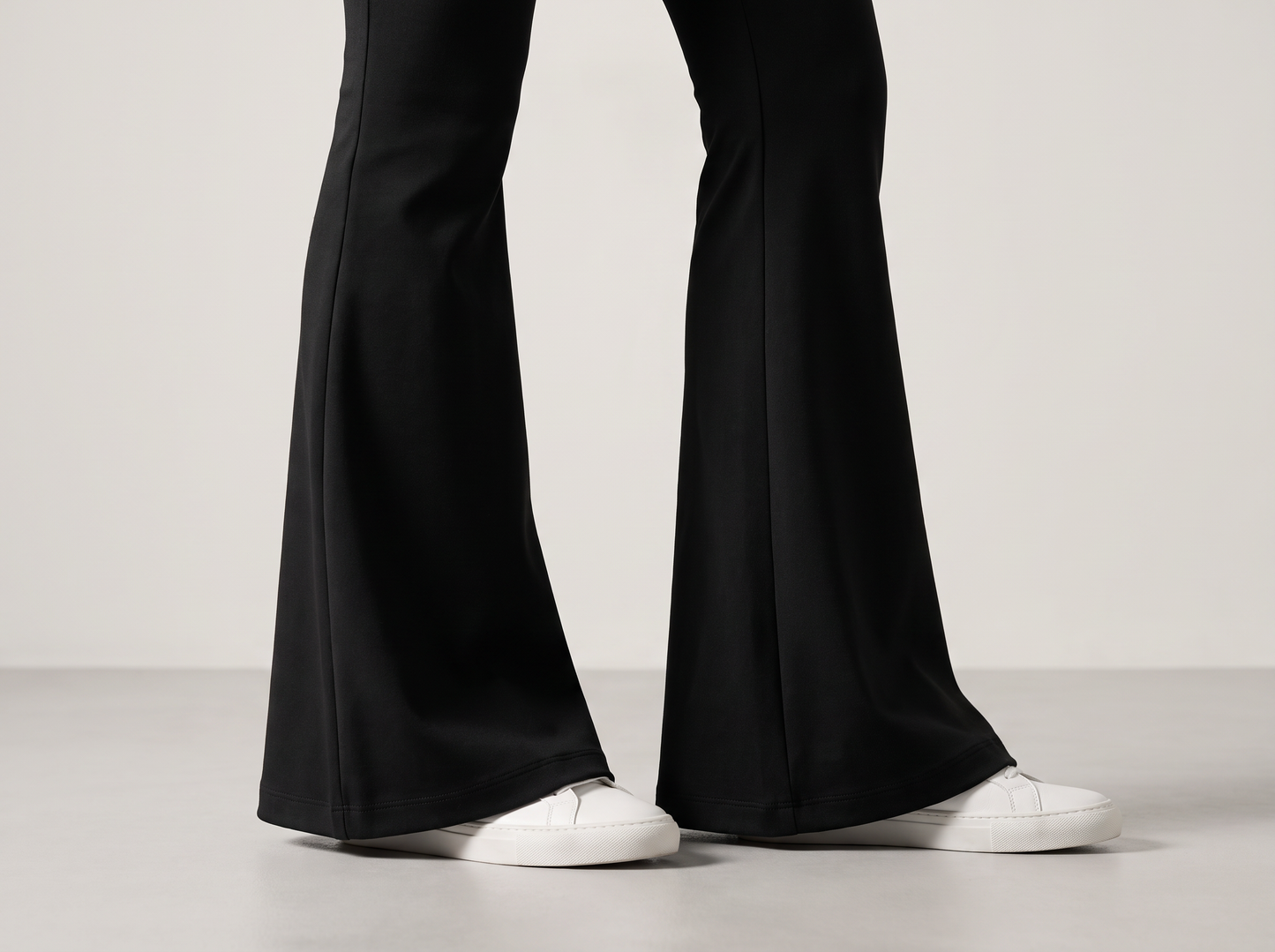 Women’s Bootcut Work Trousers — Black